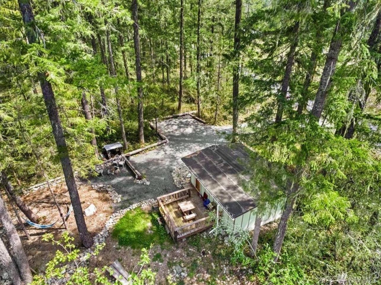 Mt Rainier Little Green Cabin On Big Creek! แอชฟอร์ด ภายนอก รูปภาพ